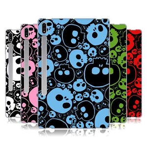 HEAD CASE DESIGNS JAZZY SKULLS SOFT GEL CASE FOR SAMSUNG TABLETS 1 - Picture 1 of 13