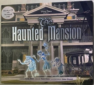 Disney Parks Presents: The Haunted Mansion Book & CD with Song by Buddy Baker - Picture 1 of 2