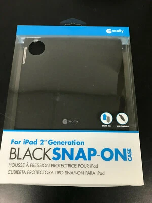 Macally SNAP2B Black Snap-On Protective Case for iPad 2nd Generation - Image 1 of 4