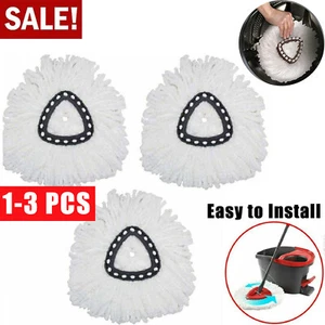 Replacement Microfiber Mop HEAD For O-Cedar Spin Mop Easy Clean Wring Refill - Picture 1 of 13