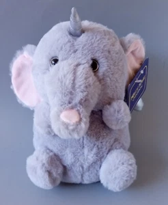 Kellytoys Original 2020 Elephant Unicorn Plush. 9" Tall. With Tag. - Picture 1 of 8