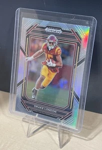 2023 Panini Prizm Draft Picks - Silver Prizm #34 Drake London - Picture 1 of 4