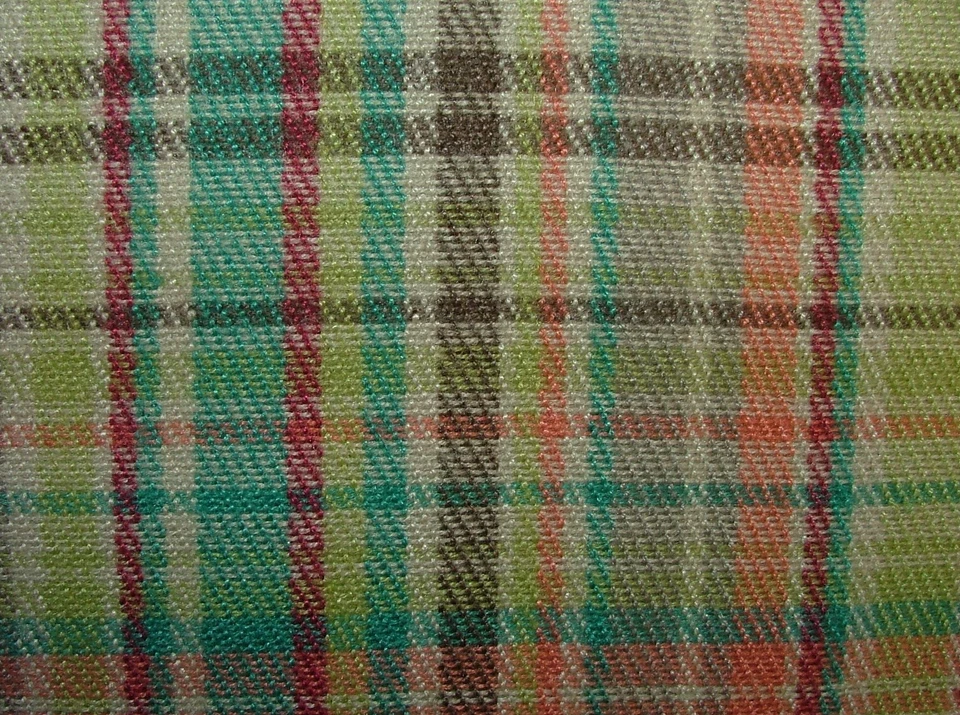 4 Metres Forest Tartan Wool Effect Tartan Upholstery Curtain Cushion Fabric - Image 1 of 4