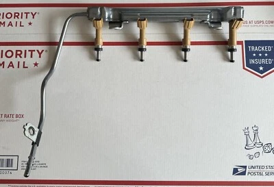 2009 2010 2011 2012 2013 2014 Toyota Matrix Injectors & Rail 2ZRFE 2ZR OEM - Image 1 of 2