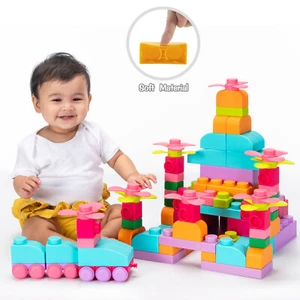 UNiPLAY Plus Series Soft Building Blocks Educational Creativity Learning Toy - Picture 1 of 25