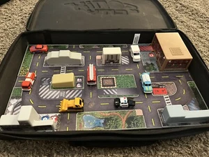 Sonix City Rescue Interactive Play Set Squad Carrying Case, 6 Vehicles! No Sound - Picture 1 of 4
