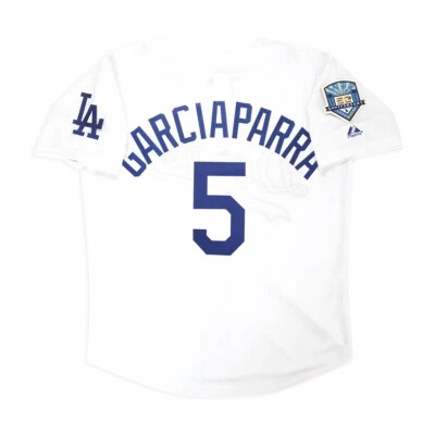 Nomar Garciaparra 2008 Los Angeles Dodgers Home 50th Anniv. Jersey Men's (S-3XL) - Image 1 of 4