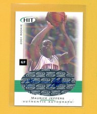 D28724  2001 SAGE HIT Autographs #A7 Maurice Jeffers