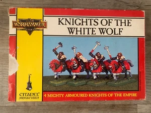 Warhammer Empire Knights White Wolf Box komplett NOS OOP - Bild 1 von 3