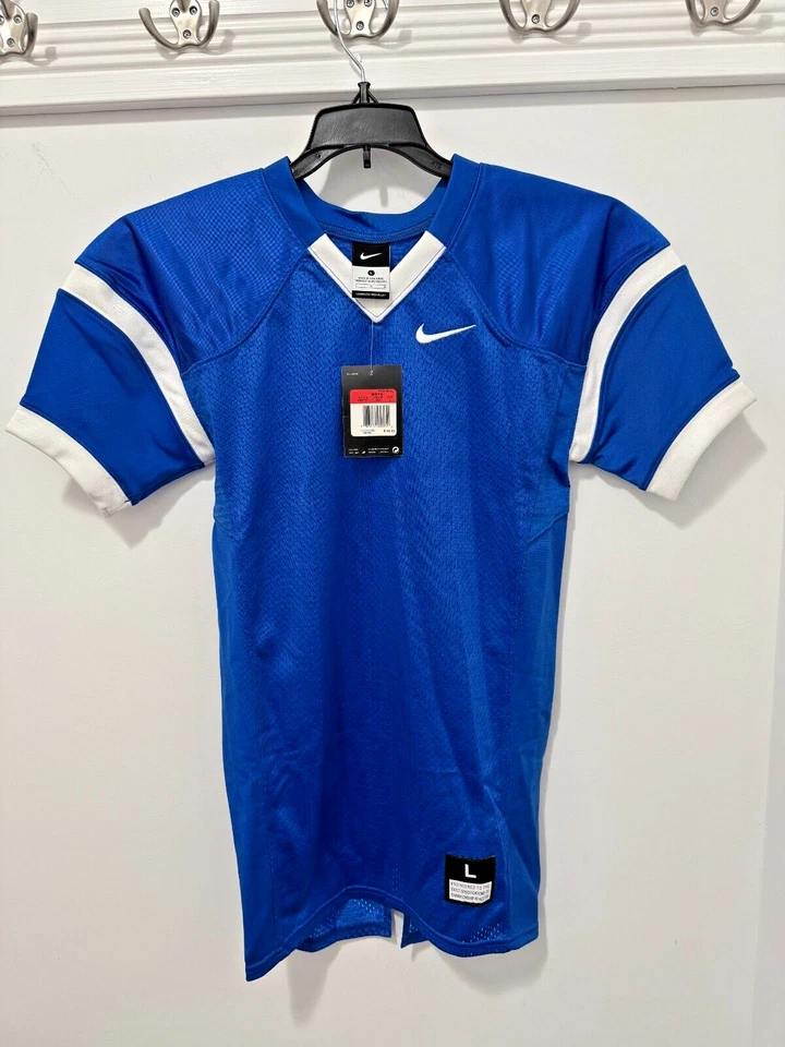 Nike Men Youth Recruit Football Practice Jersey Color Blue Sz XL AO5157-493 N65