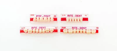 HOUSE BRAND Dental Anterior & Posterior Complete Denture Partials Acrylic Resin Teeth Set