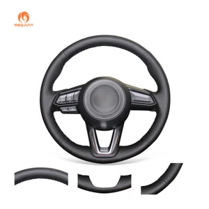 MEWANT PU Leather Car Steering Wheel Cover for Mazda 6 Mazda 3 CX-3 CX-5 CX-9 - Bild 1 von 10