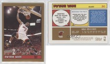 2005-06 Topps Bazooka Gold Dwyane Wade #30 HOF