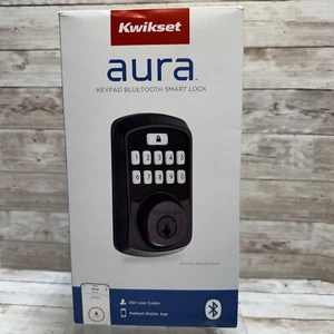 NEU Kwikset 99420-002 Aura BT programmierbare Tastatur Türriegel venezianische Bronze - Bild 1 von 5
