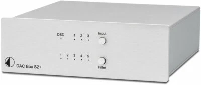 Pro-Ject D/A Wandler DAC Box S2+ Silber - Bild 1 von 2