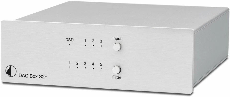 Pro-Ject D/A Wandler DAC Box S2+ Silber - Bild 1 von 2