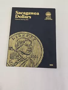 Whitman Münzordner 8060 Sammlung Sacagawea Dollar Nr.1 2000-2008 NEU! - Bild 1 von 7
