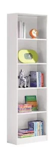 LIBRERIA CM 52X25X180H B.CO(005422A - Foto 1 di 1