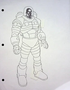 Superman Batman Public Enemies JEFF JOHNSON ART Produktion handgezeichnetes Modell - Bild 1 von 2
