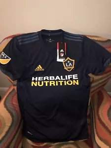 maglia calcio adidas LA galaxy MLS usa nuova con etichette taglia SMall uomo - Foto 1 di 8