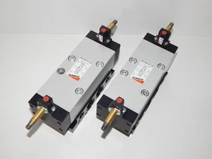 2x CAMOZZI 953-000-P11-23 SOLENOID VALVE with sub-base VDMA 24345 - Bild 1 von 9
