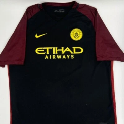 Manchester City 2016/2017 Away ORIGINAL Nike Rare Soccer Jersey (XXL) - Image 1 of 4