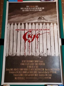 "Póster de película original ""Cujo"" 40x60 (1983) terror/thriller de Stephen King" - Imagen 1 de 14