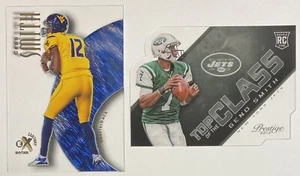 Geno Smith Rookie Acetate Football Card SP Lot Draft Class Retro RC Topps Fleer - Picture 1 of 8