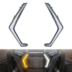 Paar Vordere LED-Blinker-Fang-Akzentlichter für RZR RS1 Turbo XP 4 1000 Monate - Picture 1 of 9