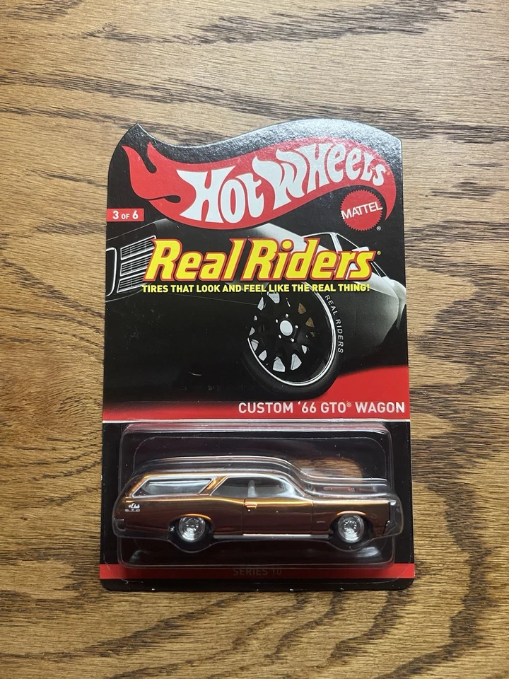 Hot Wheels RLC REAL RIDERS SERIE 10 CUSTOM 66 GTO WAGON #1901 *NUEVO* Foto 1 de 4