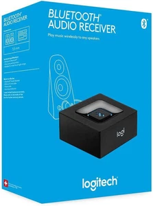 Logitech Wireless Bluetooth Audio Receiver Bluetooth 3.5mm RCA Adapter New - Picture 1 of 5