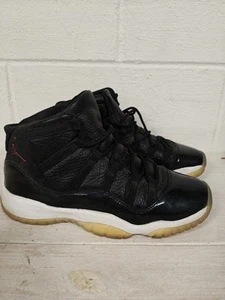 Nike Air Jordan 11 XI Retro 72-10 Black 378038-002Youth Shoes size 5.5 - Picture 1 of 5