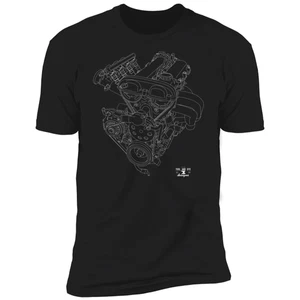 NA Miata Engine Series T-Shirt - Bild 1 von 28