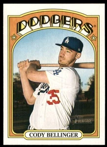 2021 Topps Heritage Cody Bellinger Los Angeles Dodgers #173 TW19645 - Picture 1 of 2