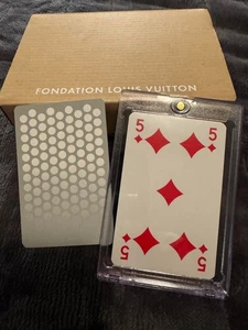 Louis Vuitton FONDATION Playing Card 5 of Diamonds - Brandneu - Bild 1 von 1