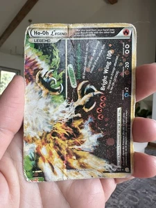 Pokemon Ho-Oh Legend Holo Card 112/123 HeartGold SoulSilver Bottom - Picture 1 of 9