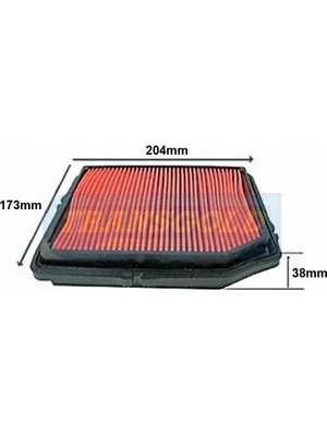 Transgold Air Filter fits Honda Concerto 1.6 HW i 16V (HW) (AF0471) - image 1 of 4
