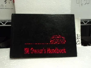 1995 95 SATURN S SERIES  * OEM * OWNERS MANUAL OWNER'S HANDBOOK GUIDE   M-2243 - Picture 1 of 2