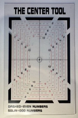 Herramienta de centrado de tarjetas ~ Clasificación de tarjetas PSA BGS SGC - Perfecto para deportes y tarjetas TCG Foto 1 de 4