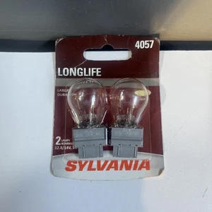 SYLVANIA 4057 LongLife Bulb - Pkg of 2 Clear Light Bulbs 4057LL - Picture 1 of 2