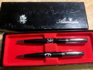 Vintage Alexander Pen & Mechanical Pencil Set - Oilfield Equipment - Boxed USA - Picture 1 of 7