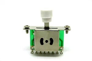 WHITE BARREL 3 WAY SWITCH PICKUP SELECTOR FOR FENDER TELECASTER TELE - Picture 1 of 1