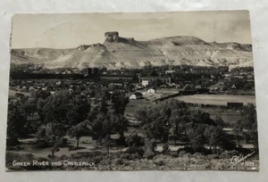 Green River & Castlerock, Wyoming. Postal (F2) - Imagen 1 de 2
