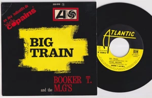 BOOKER T. And The M.G'S * Big Train * 1963 FRENCH 45 EP * MOD JAZZ R&B * Listen! - Picture 1 of 2