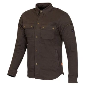 MERLIN BRODY UTILITY RIDING SHIRT - BROWN - Picture 1 of 6