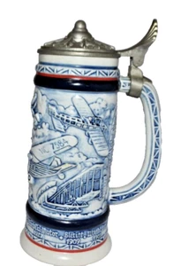 Vintage1982 Airplane Brazil Avon Stein Mug Collectable Aviation Bi Plane # 02175 - Picture 1 of 10