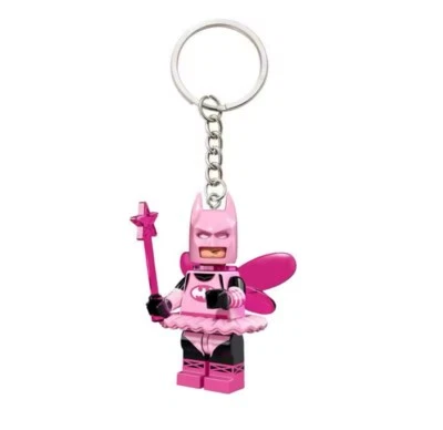 Новый! Розовая фея Бэтмен LEGO брелок - Изображение 1 из 2