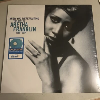 Aretha Franklin - Knew You Were Waiting 1980-2014 - Blue Marble Vinyl 2LP sealed - Image 1 of 4
