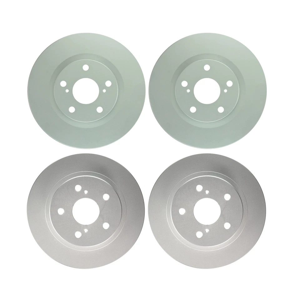 Bosch QuietCast Front 296mm & Rear 279mm Disc Brake Rotors Kit For Scion tC 2.5 - Image 1 of 1