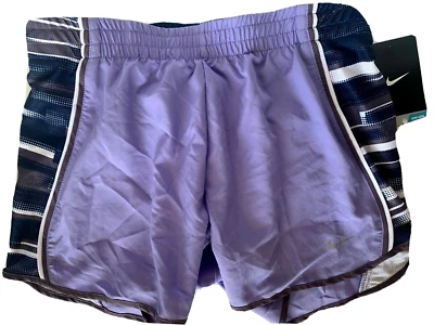 NEW NIKE [XS] Women's DRI-FIT Run/Yoga/Track/Gym Shorts-Purple 520353-562 - Image 1 of 2